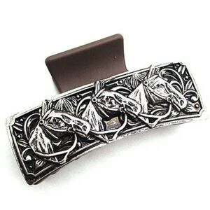 Western Horse Head Equestrian Hair Claw Clip